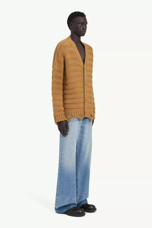 Wool Cardigan - Cardigan