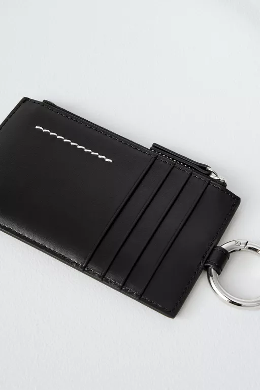 Leather zip wallet - Wallets