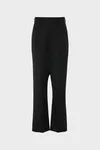 Black - Dropped-Rise Wool Trousers