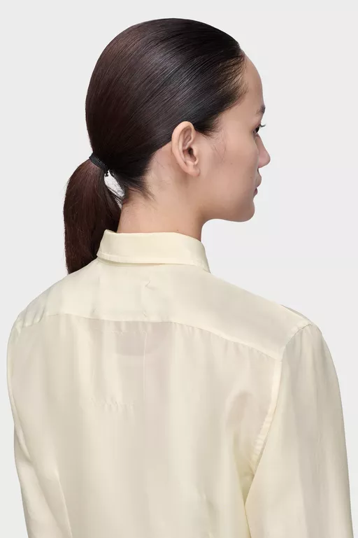 Silk Long-Sleeve Shirt - Shirts