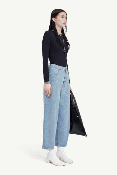 Mid-rise cropped jeans - Denim - Image 2
