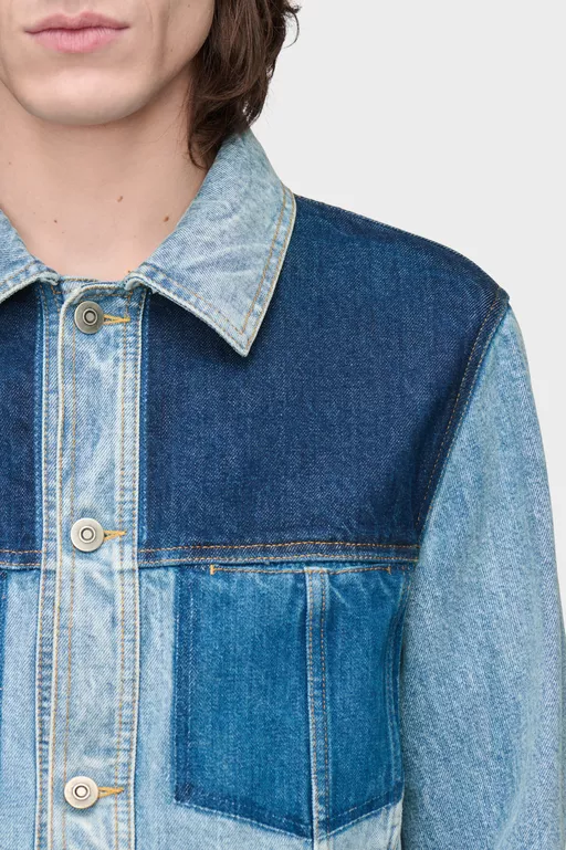 Chaqueta vaquera de patchwork - Chaquetas