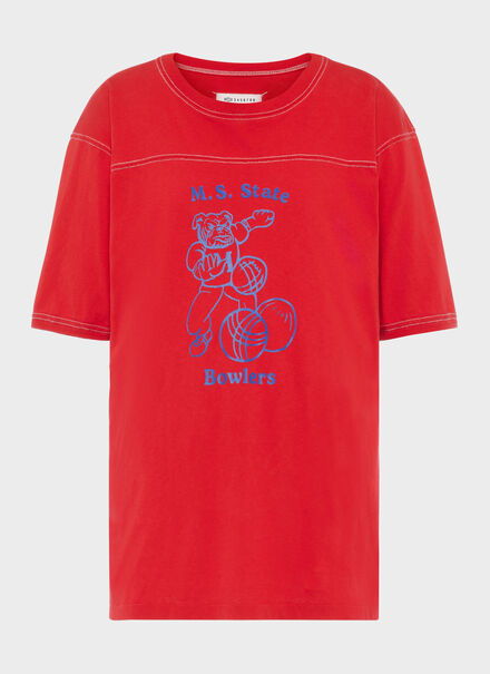 Cotton varsity T-shirt