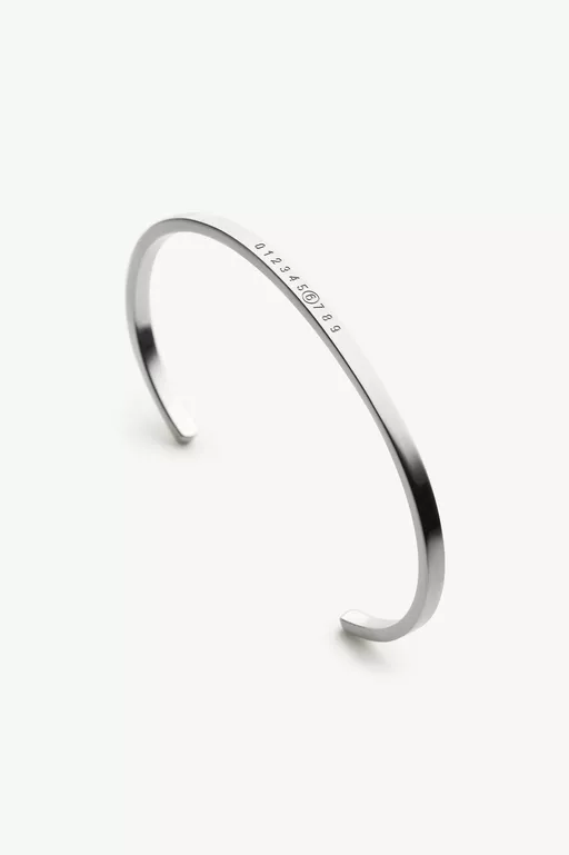 Numeric Minimal Signature Cuff Bracelet - Bracelets