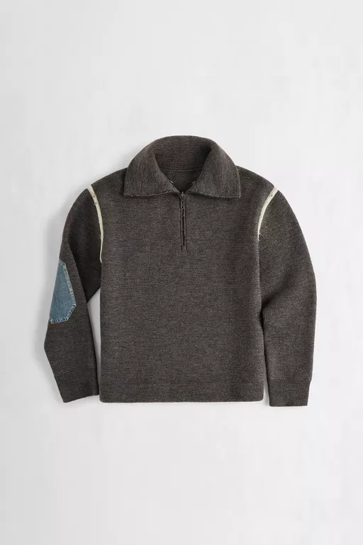 Elbow patch sweater - Knitwear