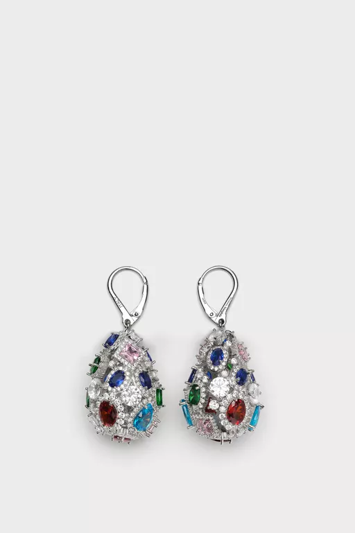 Cluster Show Drop Earrings - Earrings