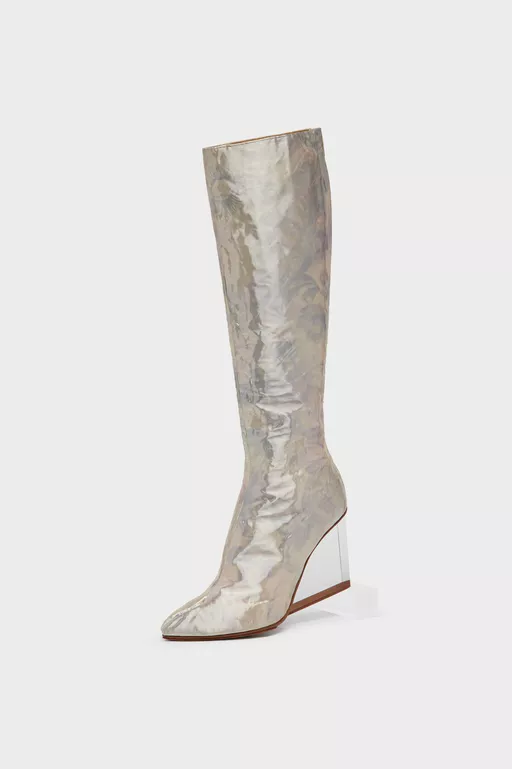 Tabi Claw Plexi Long Boots - Boots
