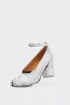 Black and White - Tabi Pumps Bianchetto