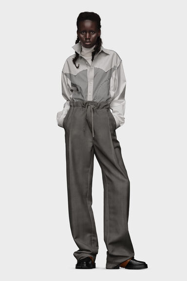 Hose aus Mohair-Wolle - Hosen - Image 2