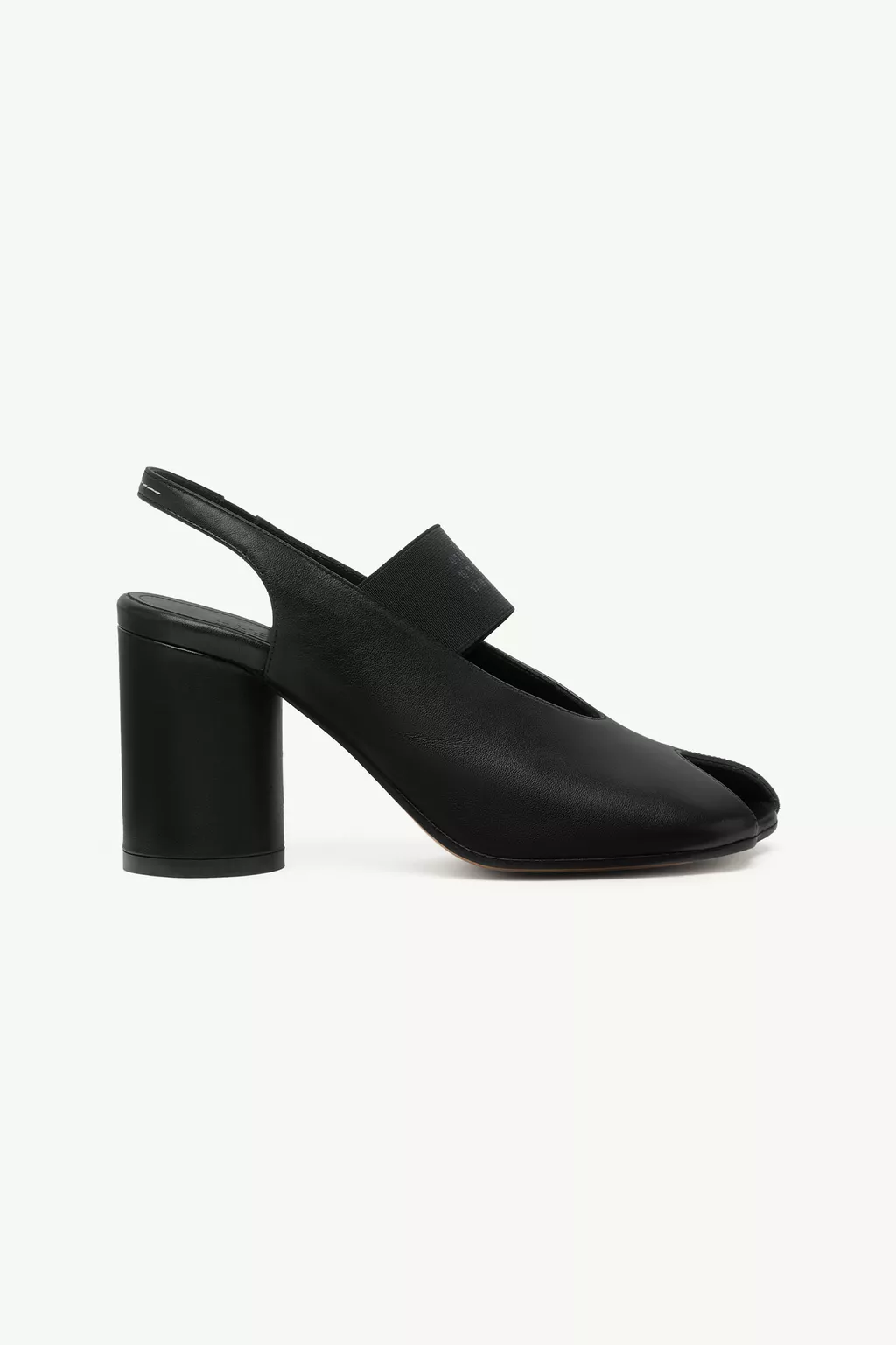 Black Anatomic numeric slingback | MM6 Official