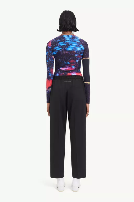 Drawstring tailored trousers - Pants