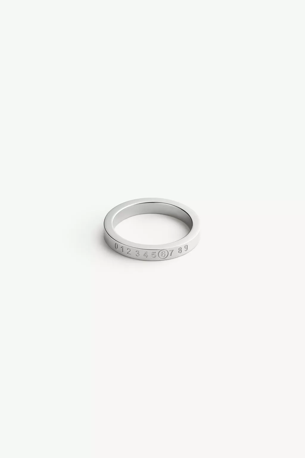 Gray Numeric Minimal Signature Ring | MM6 Official