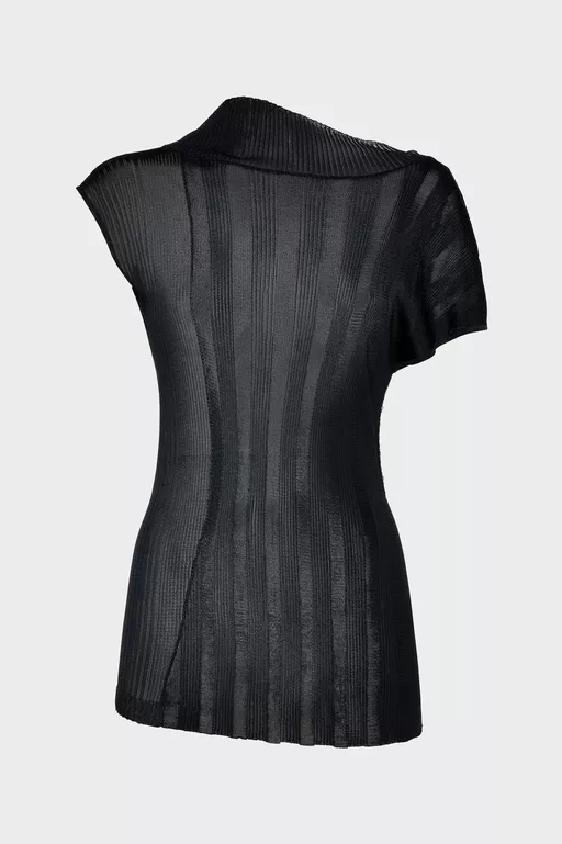 Fitted Knit Top - Knitwear