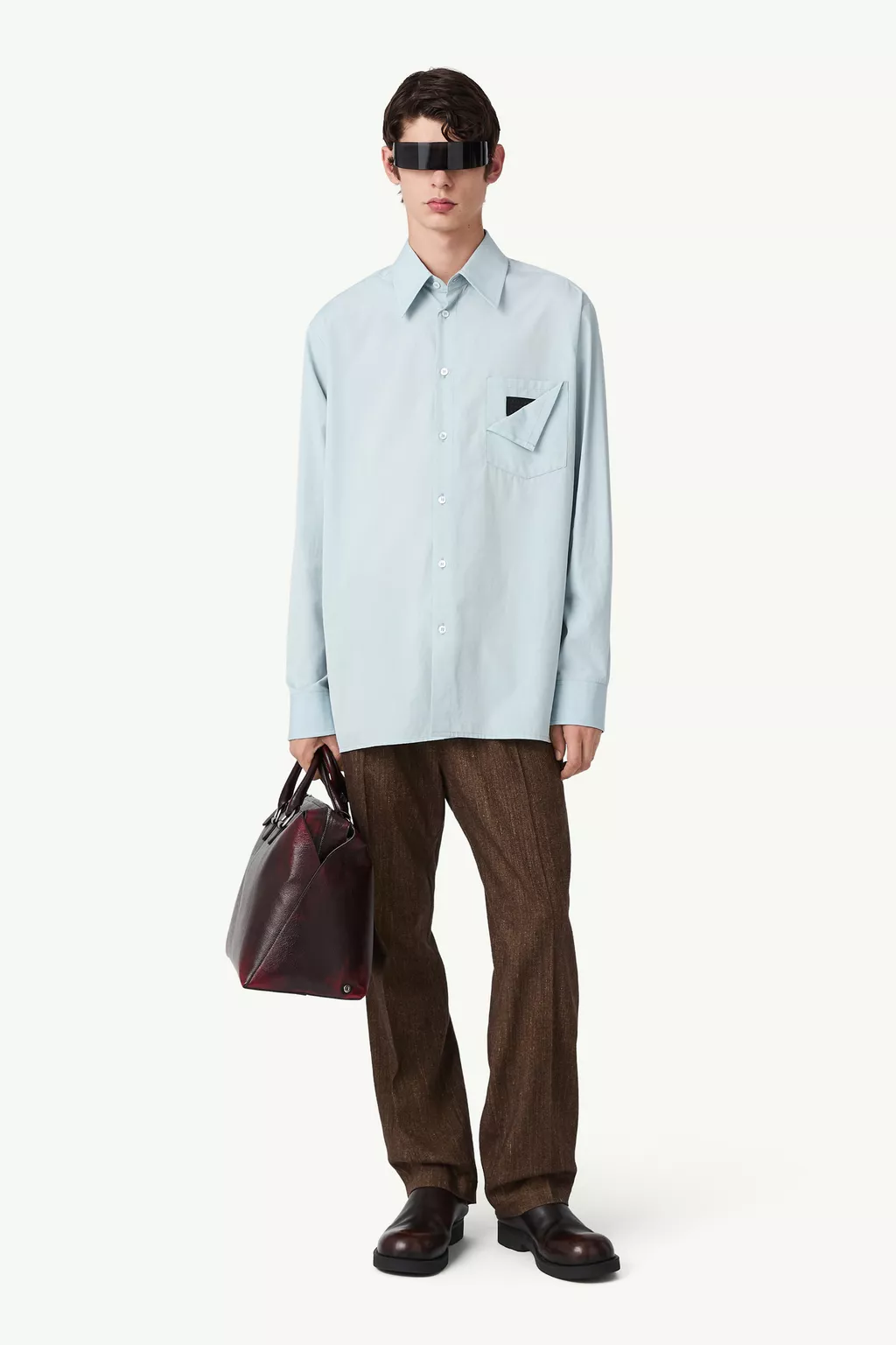 Blue Long-sleeved shirt | MM6 Official