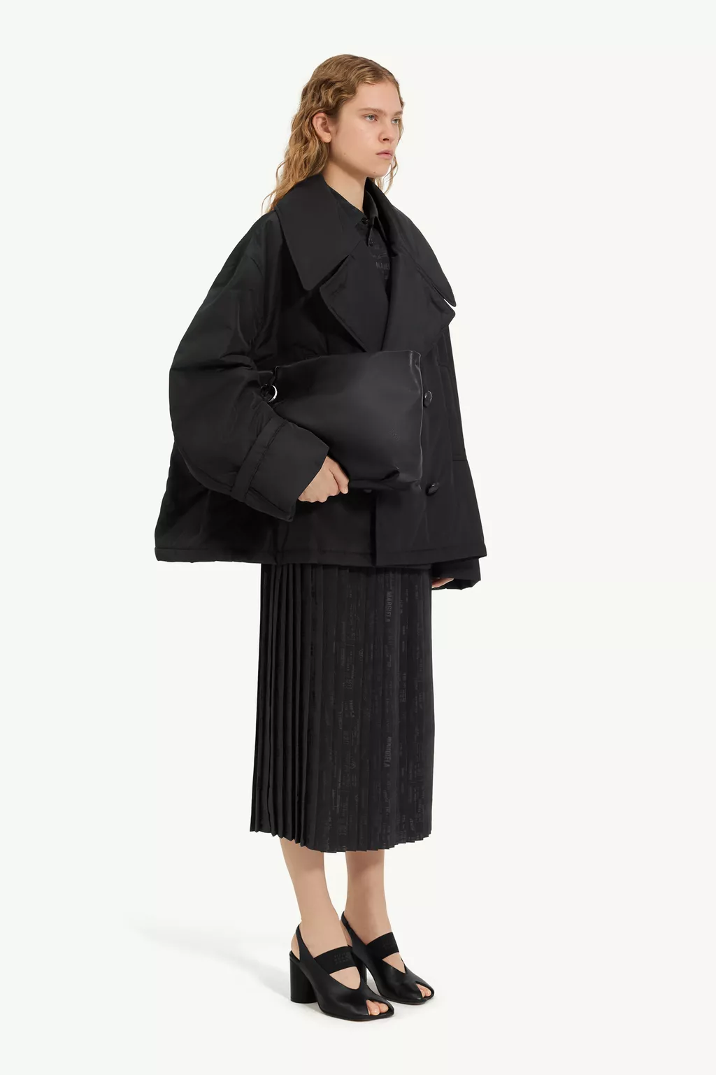 ジャケット・アウター MM6 Maison Margiela archive pea coat Black Padded peacoat | MM6 Official