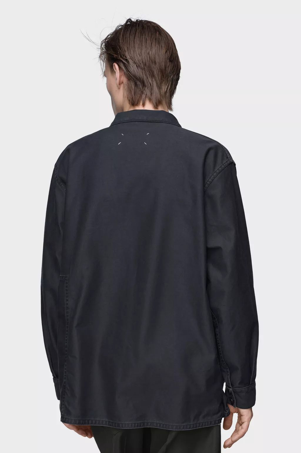 CABaN キャバン カバーオール ジャケット コットン シャツ ブラック M S67AM0103_M35574_900_D.webp?sw