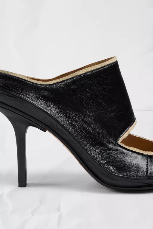 Level Cut-Out Mules - Sandals