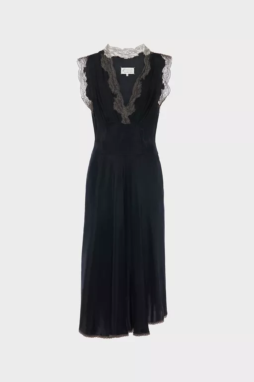 Silk midi dress - Midi Dress