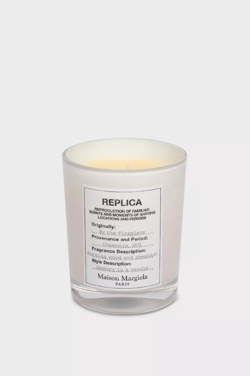 Replica By the Fireplace candle