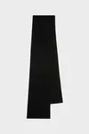 Black - Four-stitches scarf