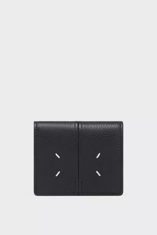 4ステッチ 二つ折り ウォレット ブラック | Maison Margiela公式