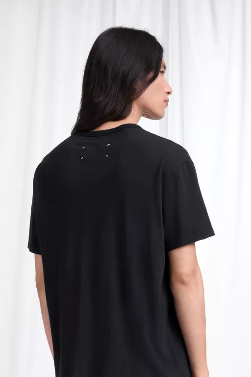 T-Shirt aus Baumwolle mit Tapestry Aufn&auml;her - T-Shirts