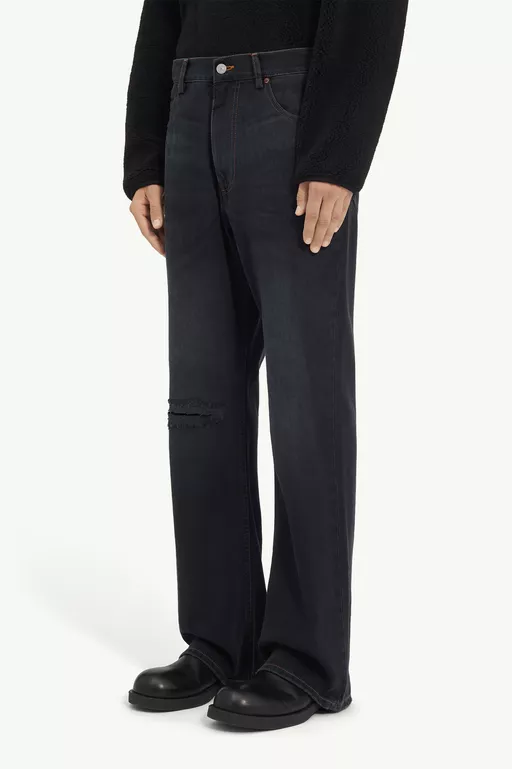 Straight-leg jeans - Denim