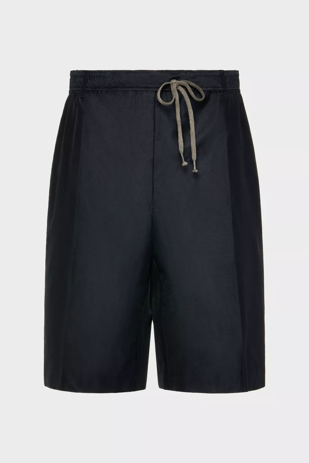 Dark Blue Cotton Drawstring Shorts | Maison Margiela Official