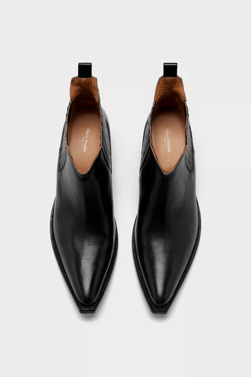 Heel-less Western Chelsea Boots - Ankle Boots