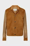 Sand - Suede Leather Jacket
