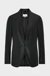 Dark Blue - Cotton Blazer