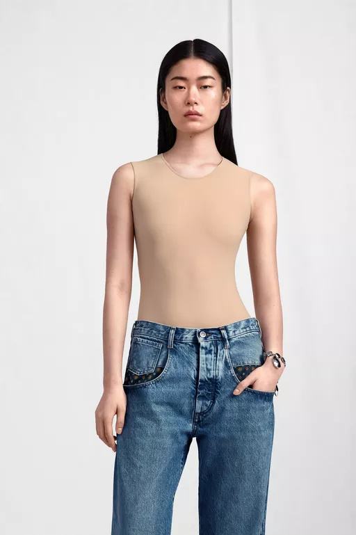 Second Skin Sleeveless Bodysuit - Bodies