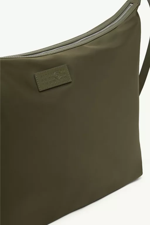 Nylon twill crossbody bag - Cross body bag