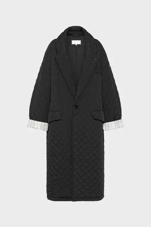 Quilted coat - Coats