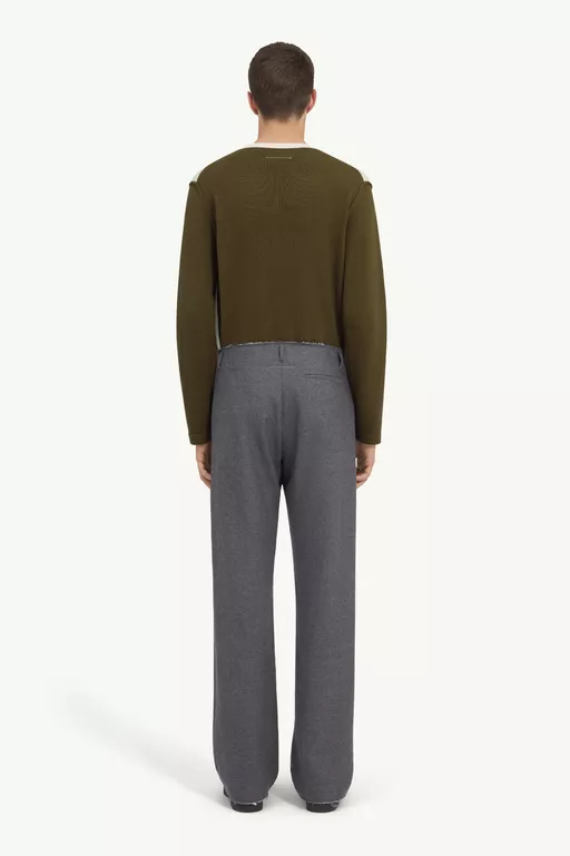Pantaloni sartoriali in lana - Pantaloni