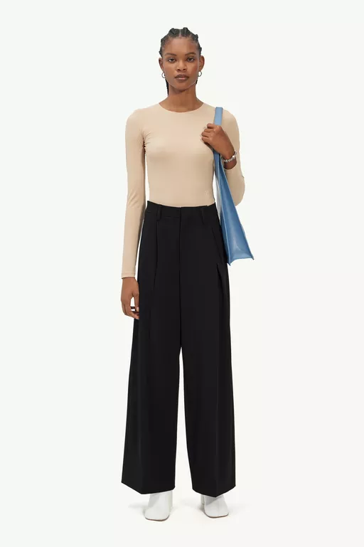 Wide-leg trousers - Pants