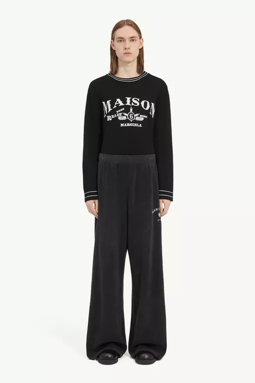 Pantaloni sportivi in pile spazzolato - Pantaloni