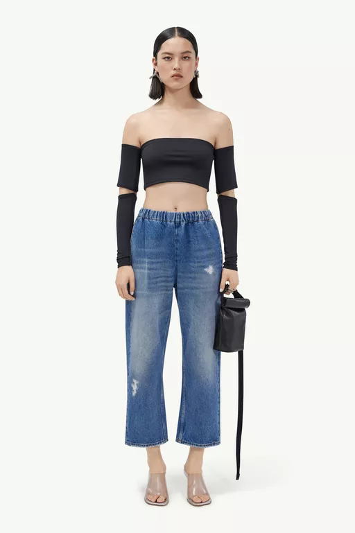 High waist jeans - Pants
