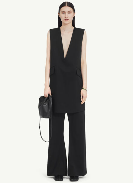 Tailoring Wool Mini Dress