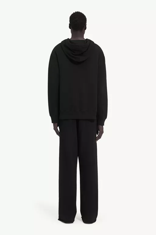 Unbrushed cotton hoodie - Sweatshirts