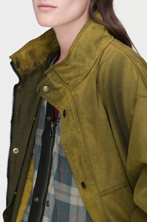 Cotton Overshirt Jacket - Jackets