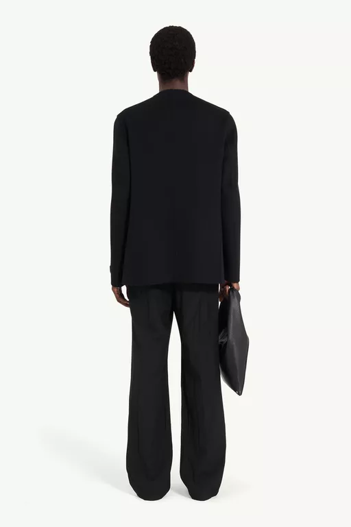 Single-breasted wool jacket - Jackets