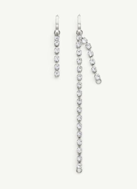 Rhinestone drop earrings