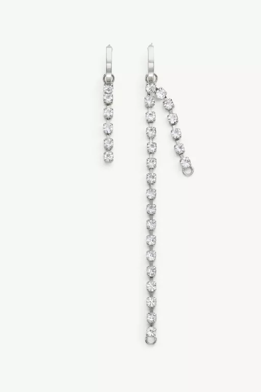 Rhinestone drop earrings - Earrings