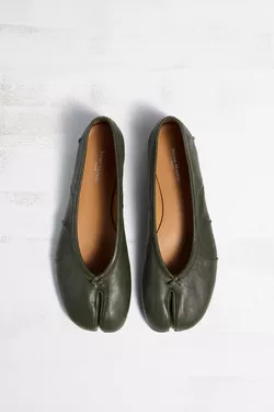 Military Green - Tabi Ballerina