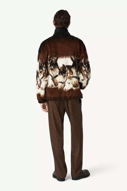 Horse portait fleece - Sweatshirts