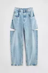 Blue jeans - Denim jeans with slash details