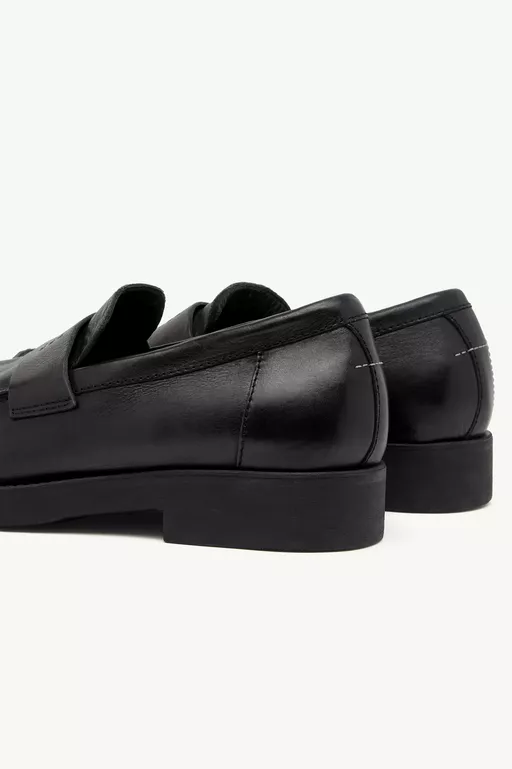 Washed suede Biker loafers - Moccasins