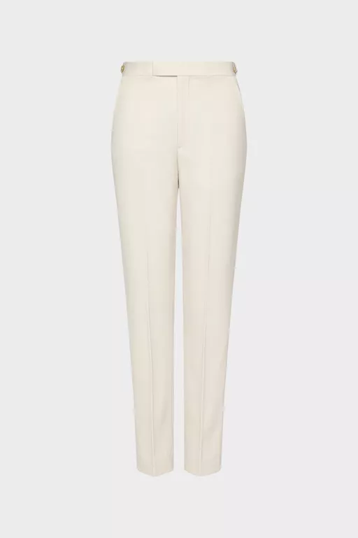 Wool Tailored Trousers - Pants