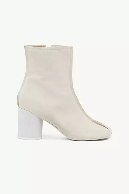 Bottines &agrave; surpiq&ucirc;re en daim Anatomic